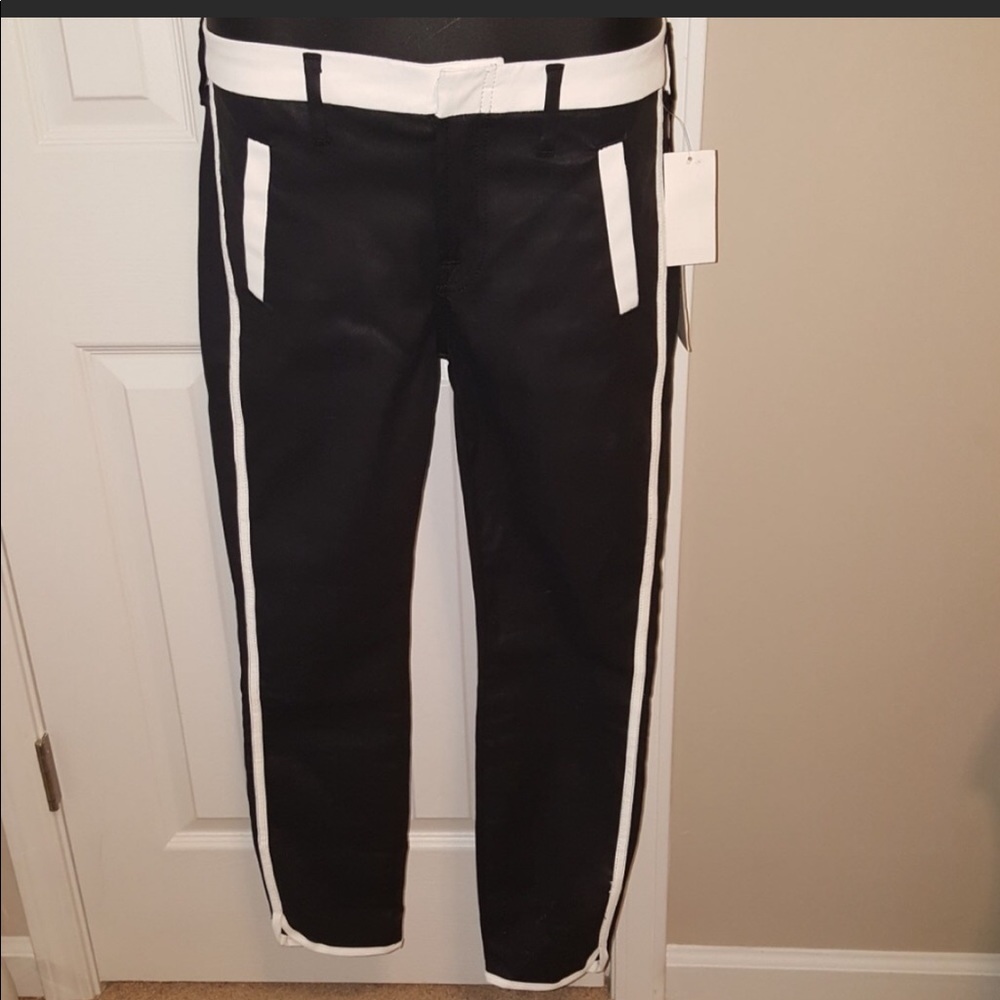 7 For All Mankind Women's Sportif Crop Jean Sz 28 - Picture 6 of 9
